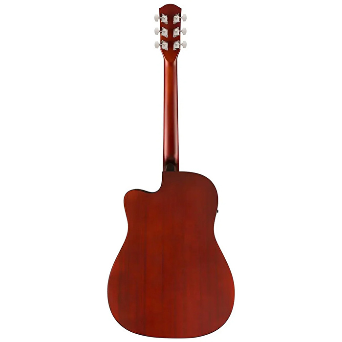 Fender FA-25CE Dreadnought Ceviz Klavye Naturel Elektro Akustik Gitar